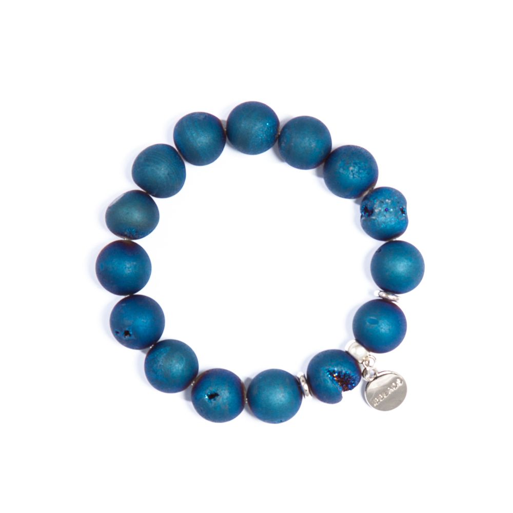 BLUE DRUZY AGATE